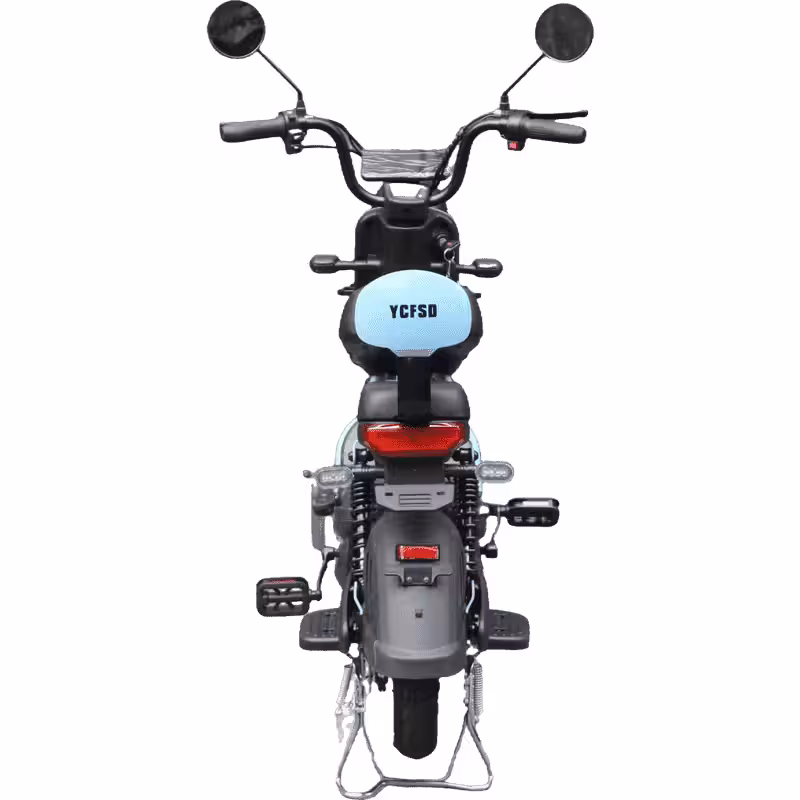 350W 48V20Ah Lead-Acid Battery Electric Motorcycle 55-65km Range 12-15° Climbing Capacity