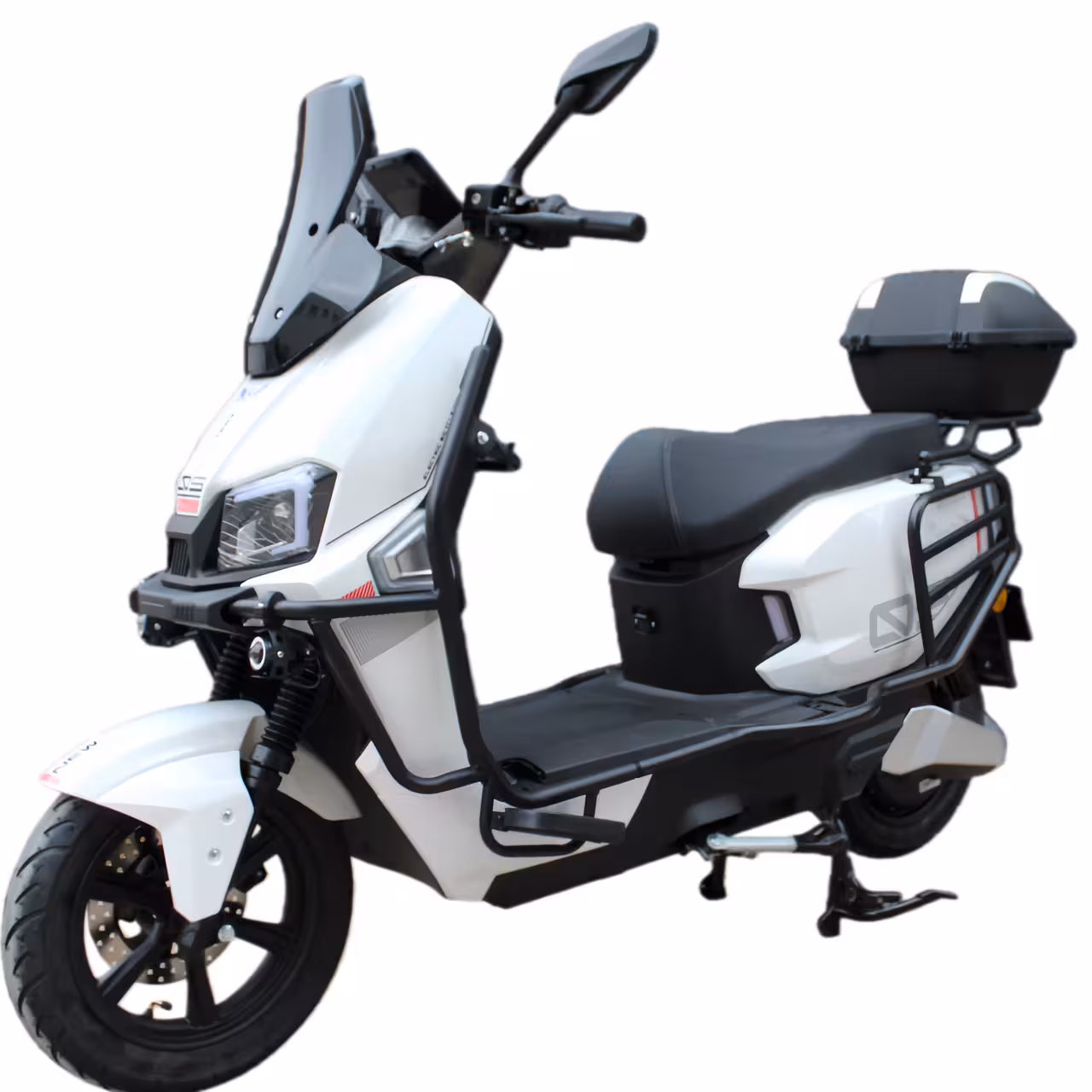 1500W 72V20Ah Electric Battery 90/90-12 Tire Scooter Moped Luxury Fashion