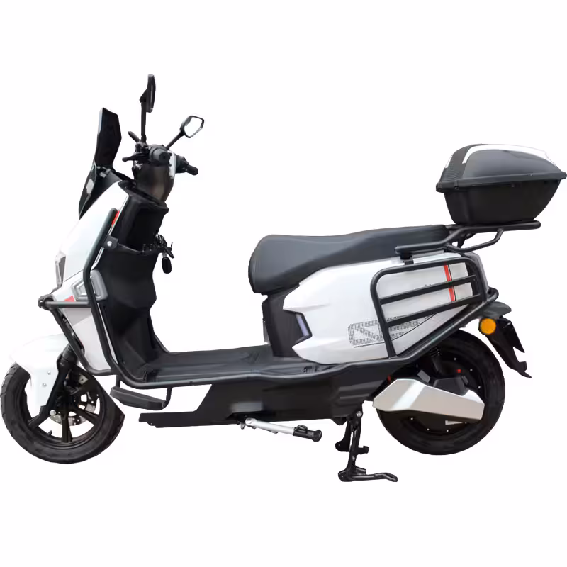 1500W 72V20Ah Electric Battery 90/90-12 Tire Scooter Moped Luxury Fashion
