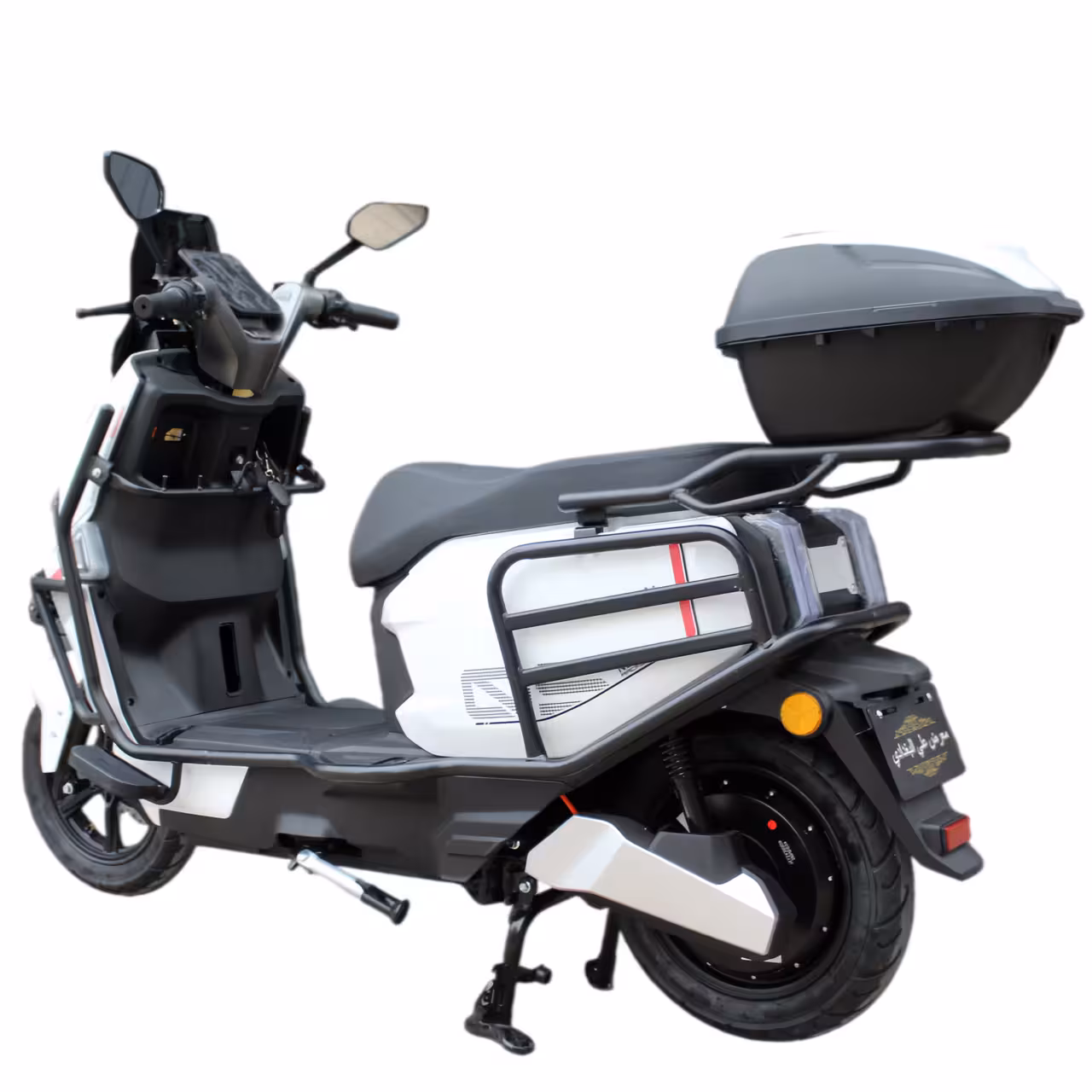 1500W 72V20Ah Electric Battery 90/90-12 Tire Scooter Moped Luxury Fashion