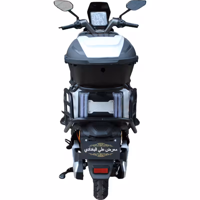 1500W 72V20Ah Electric Battery 90/90-12 Tire Scooter Moped Luxury Fashion