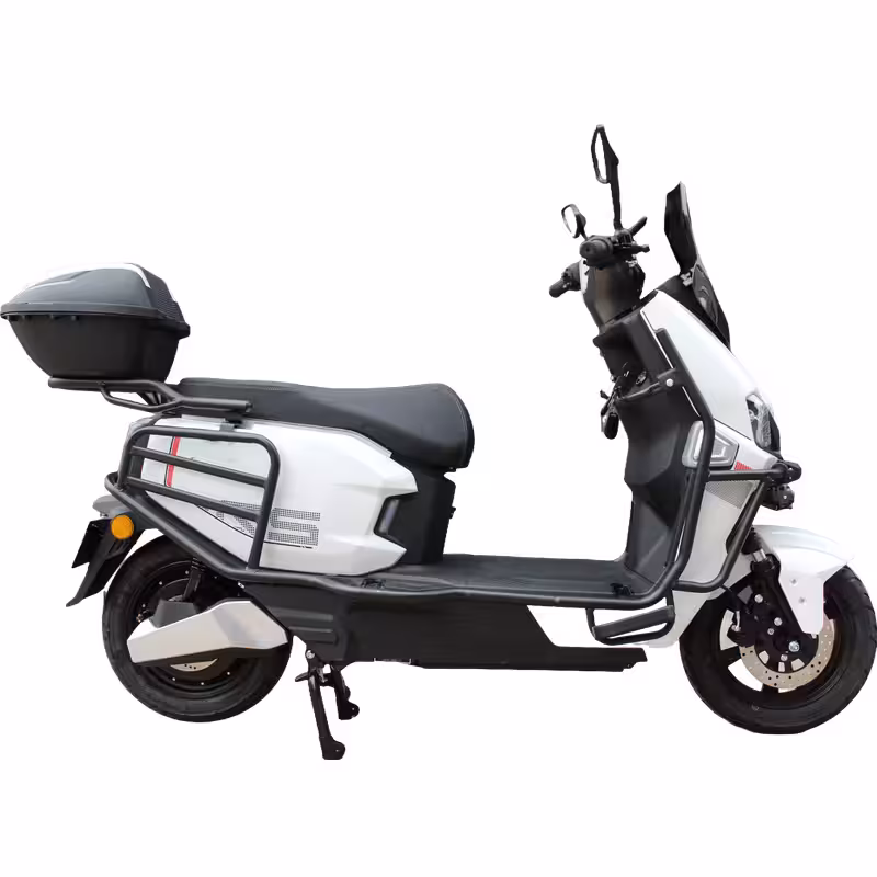 1500W 72V20Ah Electric Battery 90/90-12 Tire Scooter Moped Luxury Fashion