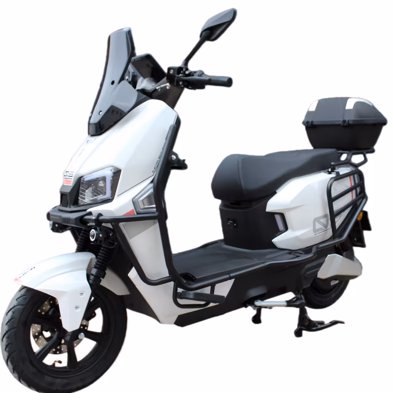 1500W 72V20Ah Electric Battery 90/90-12 Tire Scooter Moped Luxury Fashion