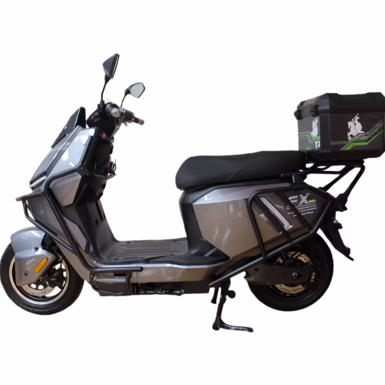 1500W Dual Voltage Electric Scooter 20Ah Battery Lightweight Adult Footrest Dual Disc Brakes