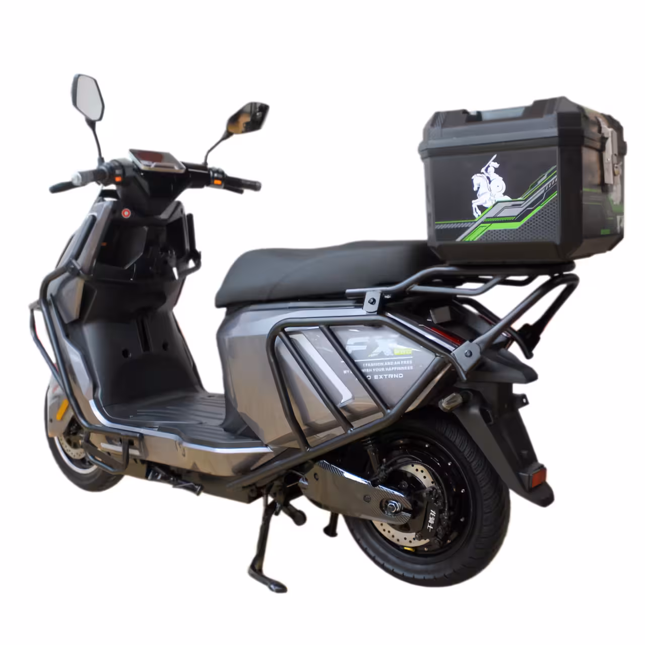 1500W Dual Voltage Electric Scooter 20Ah Battery Lightweight Adult Footrest Dual Disc Brakes