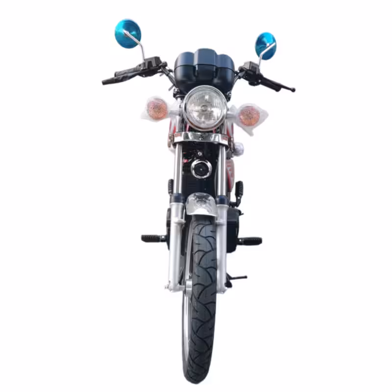 3000W Electric Racing Motorcycle with 72V25Ah Battery and Dual Disc Brakes