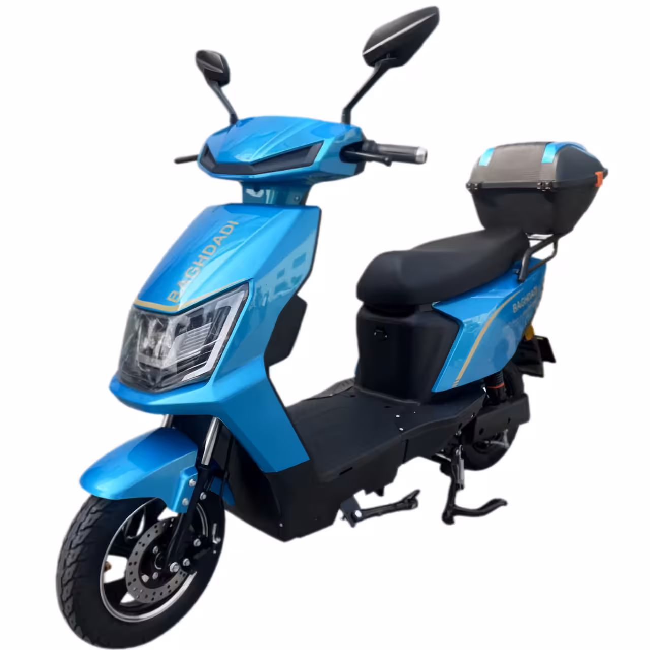 1000W 60/72V 20Ah Adult Electric Scooter with Front Disc Rear Drum Brakes