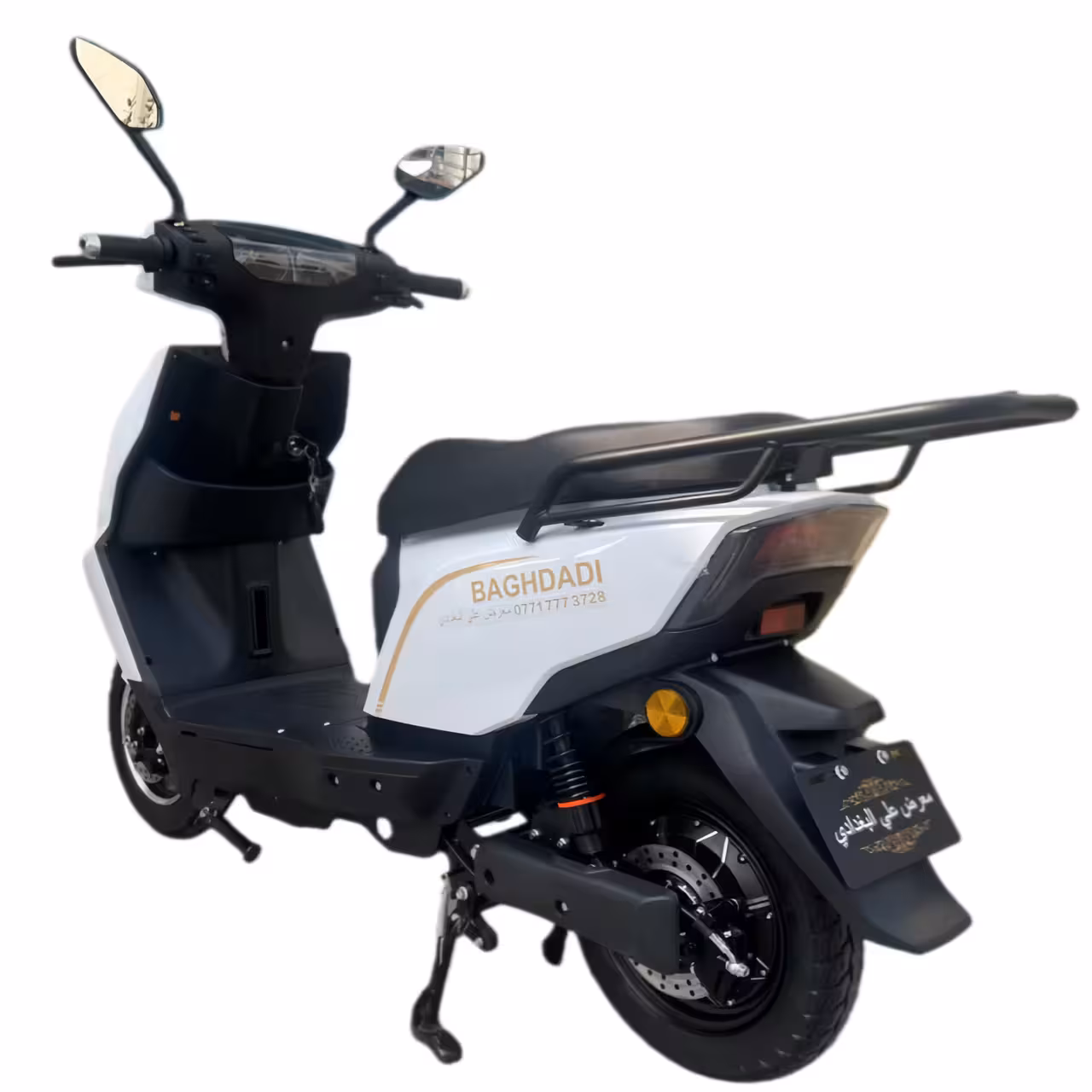 1000W 60/72V 20Ah Adult Electric Scooter with Front Disc Rear Drum Brakes 60-70km Range