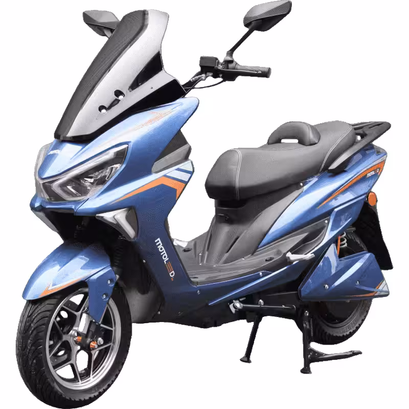 3000W 72V32Ah Electric Scooter Adult Heavy-Duty Dual Disc Brakes Wide 12-inch Tires