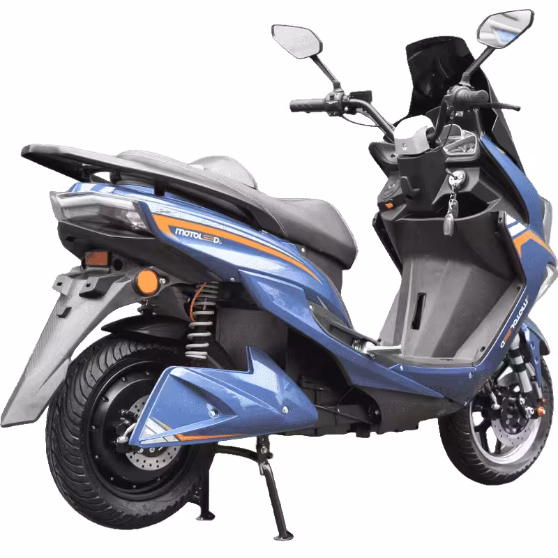 3000W 72V32Ah Electric Scooter Adult Heavy-Duty Dual Disc Brakes Wide 12-inch Tires