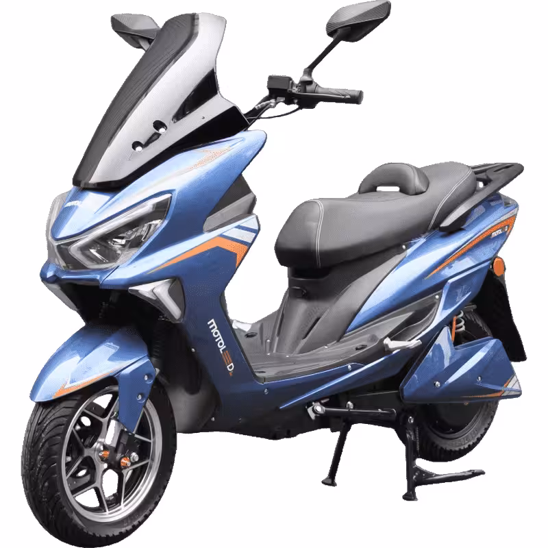 3000W 72V32Ah Electric Scooter Adult Heavy-Duty Dual Disc Brakes Wide 12-inch Tires