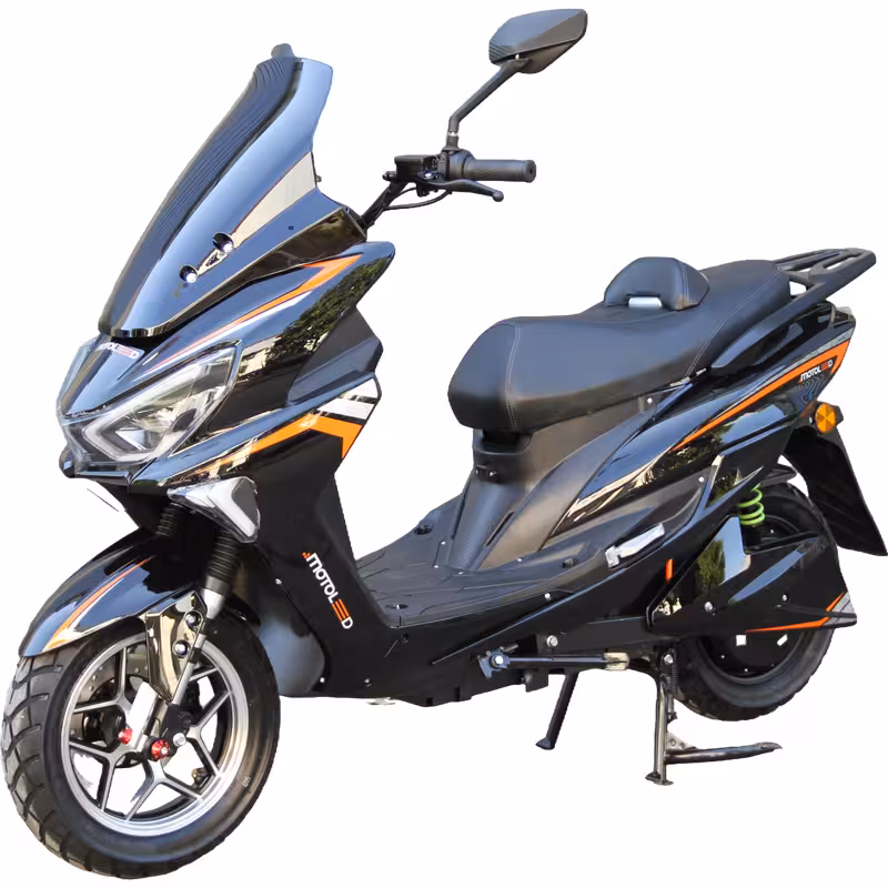 3000W 72V32Ah Electric Scooter Adult Heavy-Duty Dual Disc Brakes Wide 12-inch Tires