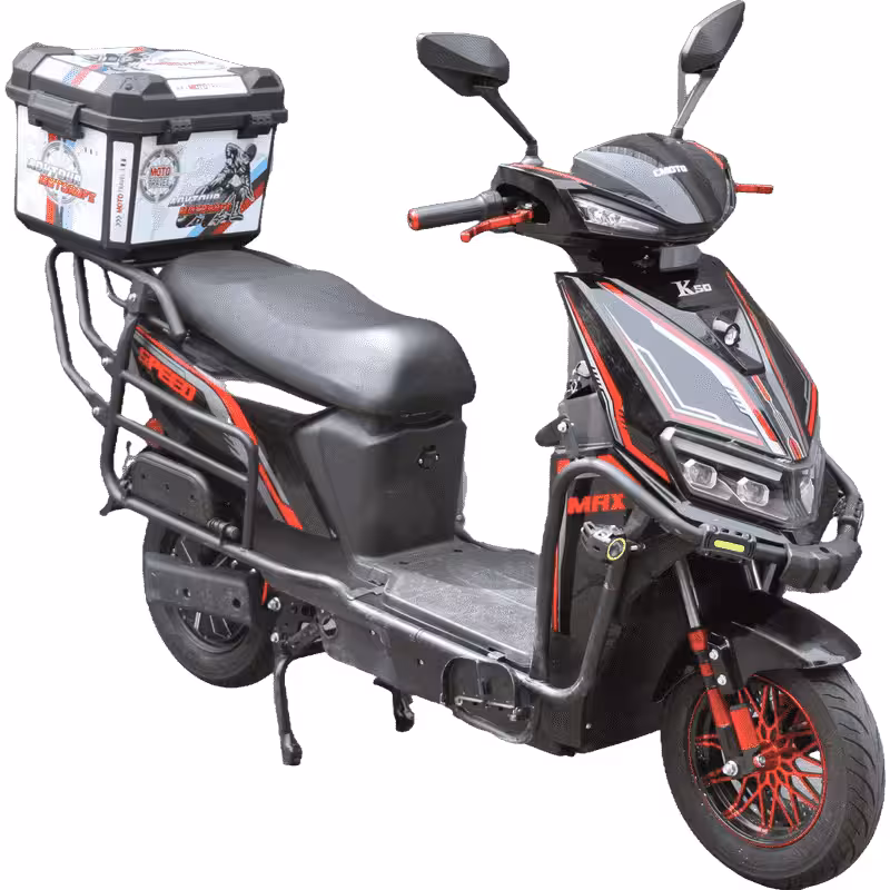 1000W 72V20Ah Electric Battery Powered Motorcycle Scooter Citycoco