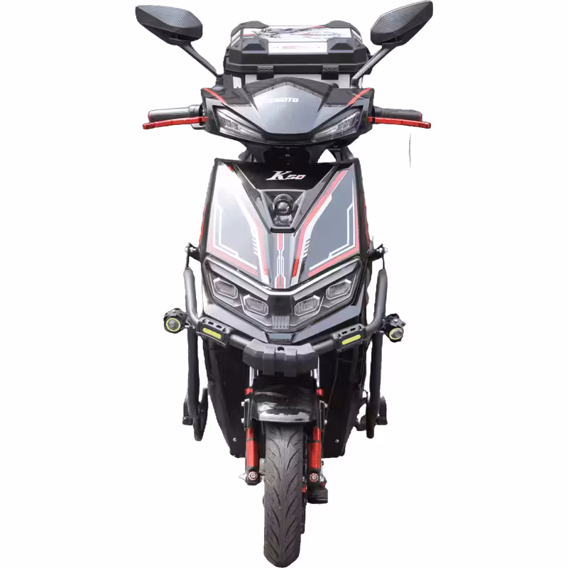 1000W 72V20Ah Electric Battery Powered Motorcycle Scooter Citycoco