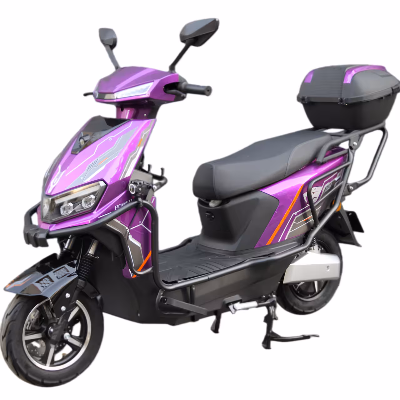 1500W 72V20Ah Electric Scooter Adult Lightweight Long Range Dual Disc Brakes Comfort Footrest