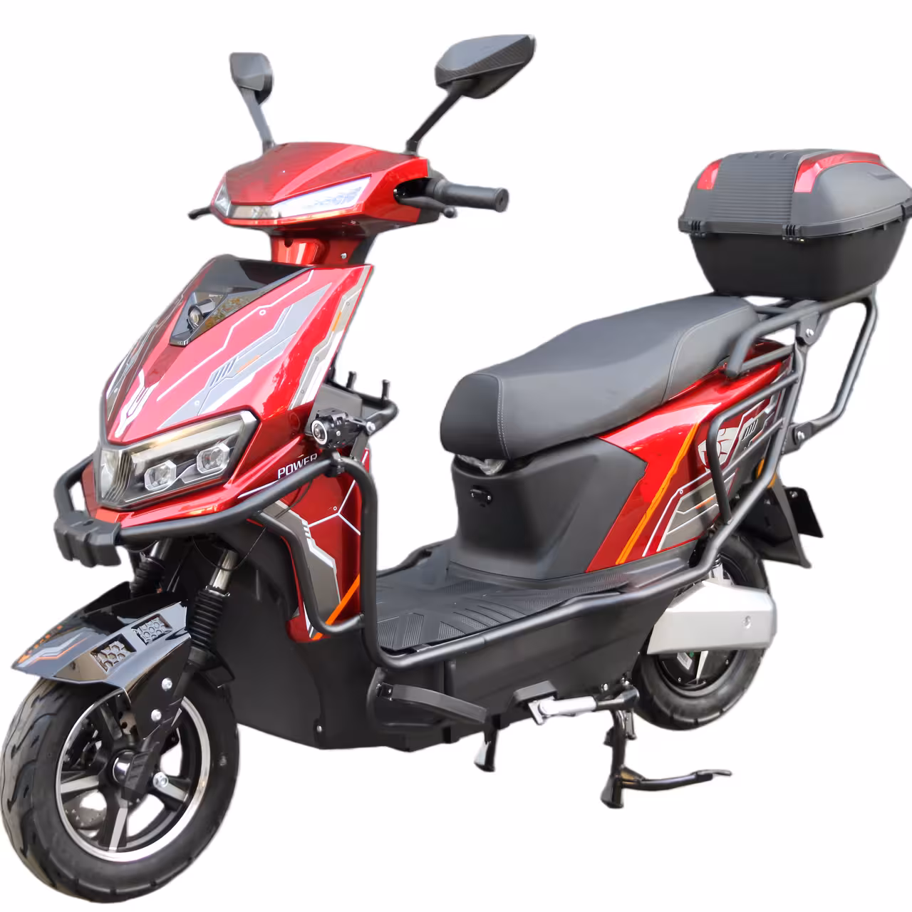 1500W 72V20Ah Electric Scooter Adult Lightweight Long Range Dual Disc Brakes Comfort Footrest