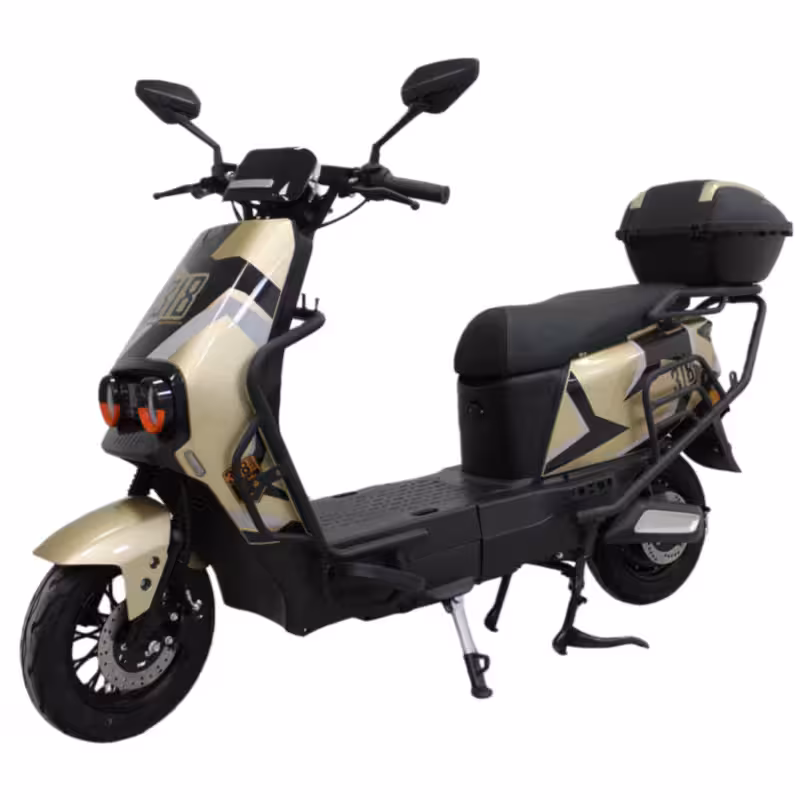 1500W Electric Scooter with 72V20Ah Battery and Dual Disc Brakes