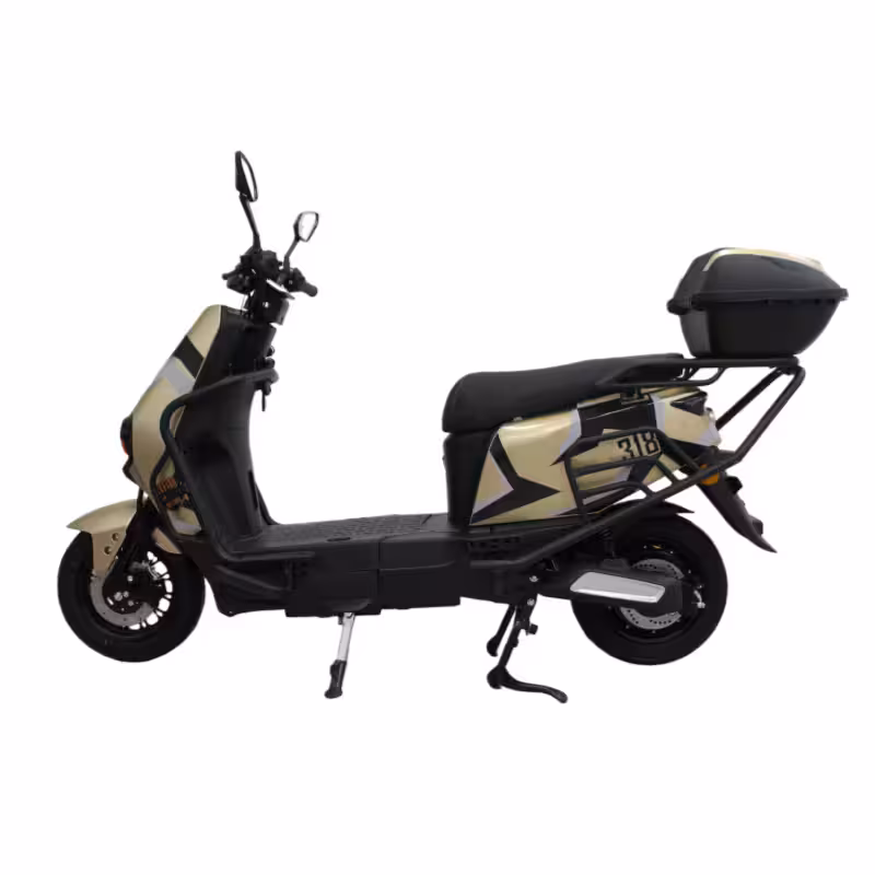 1500W Electric Scooter with 72V20Ah Battery and Dual Disc Brakes