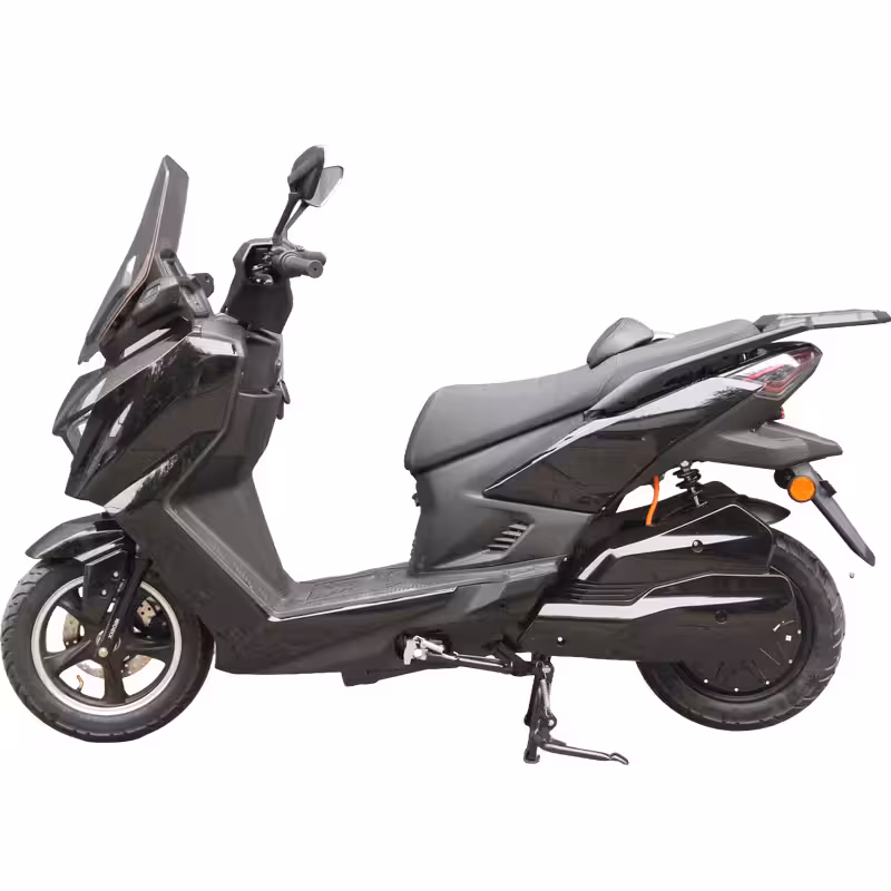 3000W 72V32Ah Electric Motorcycle Scooter Lightweight Adult Dual Disc Brakes Footrest Design