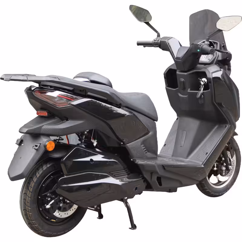 3000W 72V32Ah Electric Motorcycle Scooter Lightweight Adult Dual Disc Brakes Footrest Design