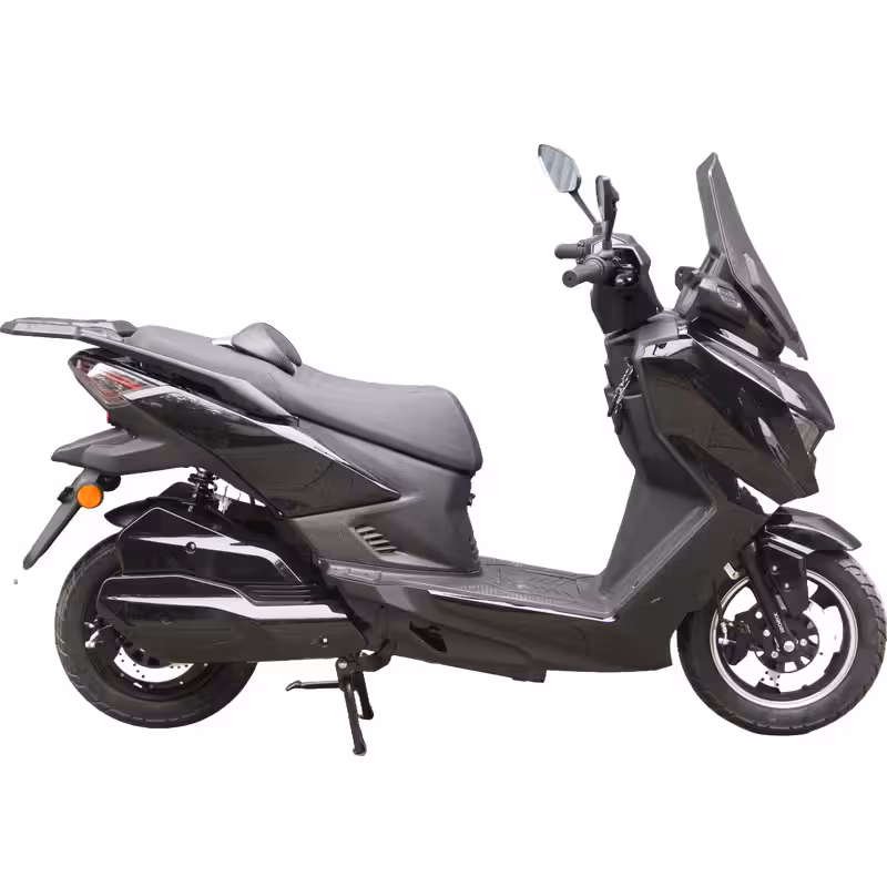 3000W 72V32Ah Electric Motorcycle Scooter Lightweight Adult Dual Disc Brakes Footrest Design
