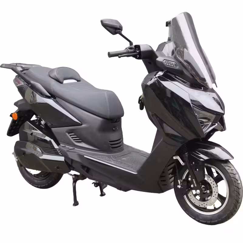 3000W 72V32Ah Electric Motorcycle Scooter Lightweight Adult Dual Disc Brakes Footrest Design