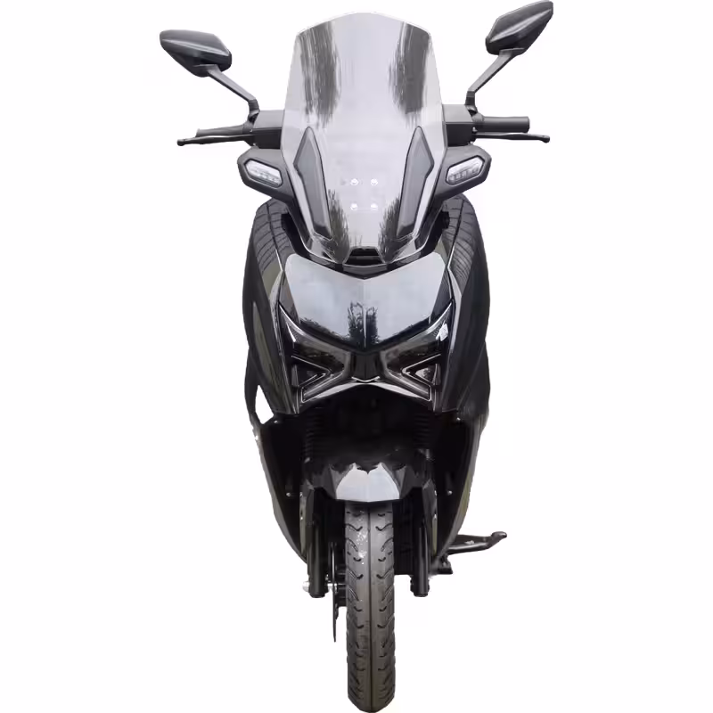 3000W 72V32Ah Electric Motorcycle Scooter Lightweight Adult Dual Disc Brakes Footrest Design