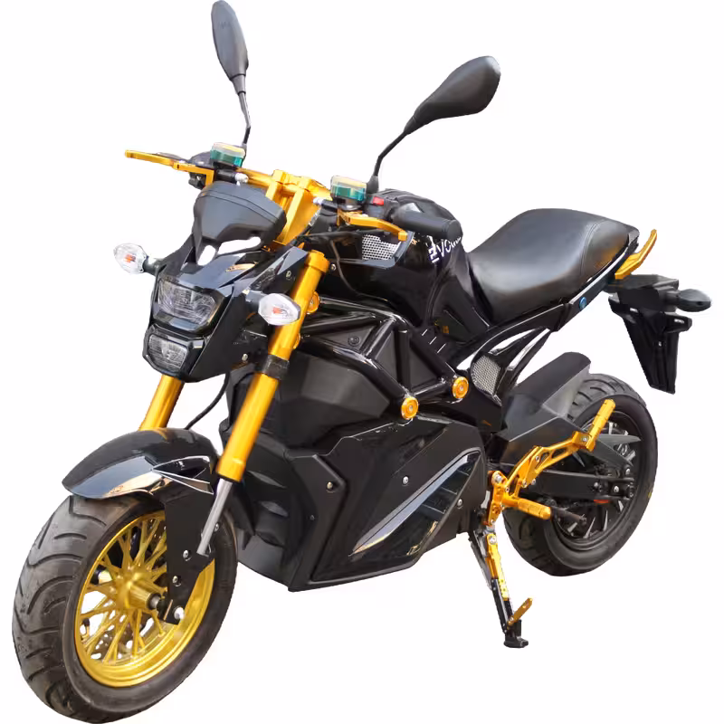 2000W Electric Scooter 72V40Ah Lithium Dual Disc Brakes 70km/h Top Speed 90km Long Range Strong Climbing