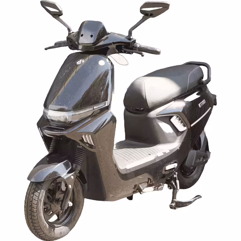 1000W 60V/72V20Ah Electric Motorcycle 60-70km Long-Range 15-20° All-Terrain Climbing Dual Disc Brakes