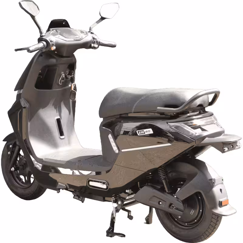 1000W 60V/72V20Ah Electric Motorcycle 60-70km Long-Range 15-20° All-Terrain Climbing Dual Disc Brakes