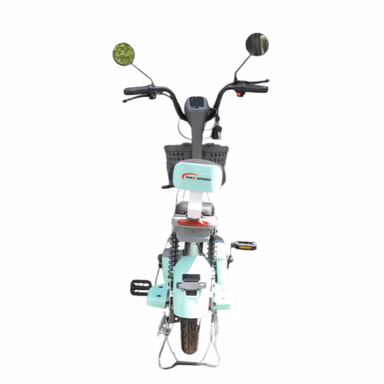 350W 48V12Ah Lead-Acid Battery Electric Motorcycle 40-55km Range 8-12° Climbing Capacity