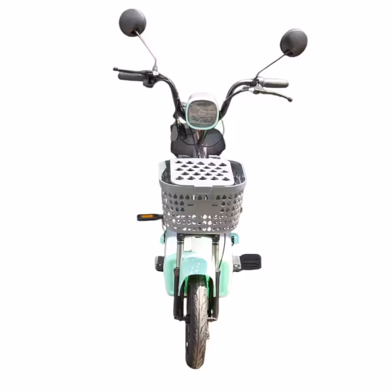 350W 48V12Ah Lead-Acid Battery Electric Motorcycle 40-55km Range 8-12° Climbing Capacity