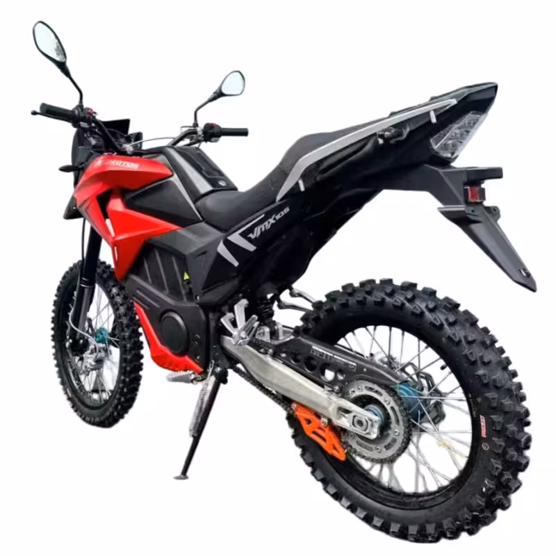 3000W Electric Motorcycle with 72V50Ah Battery and 110km/h Top Speed
