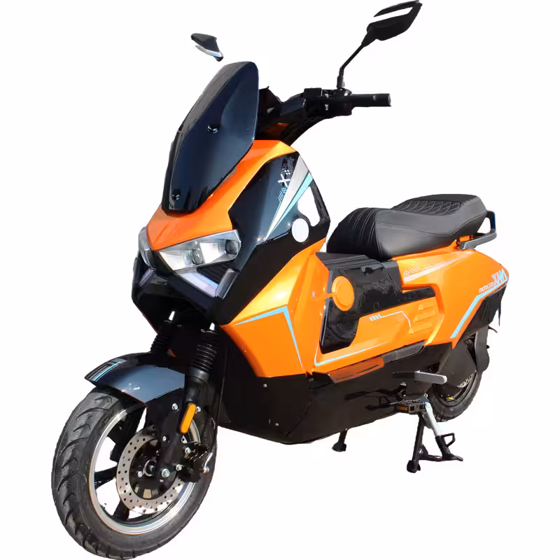 1500W 72V20Ah Electric Scooter Lightweight Adult Dual Disc Brakes Long Range Footrest Design