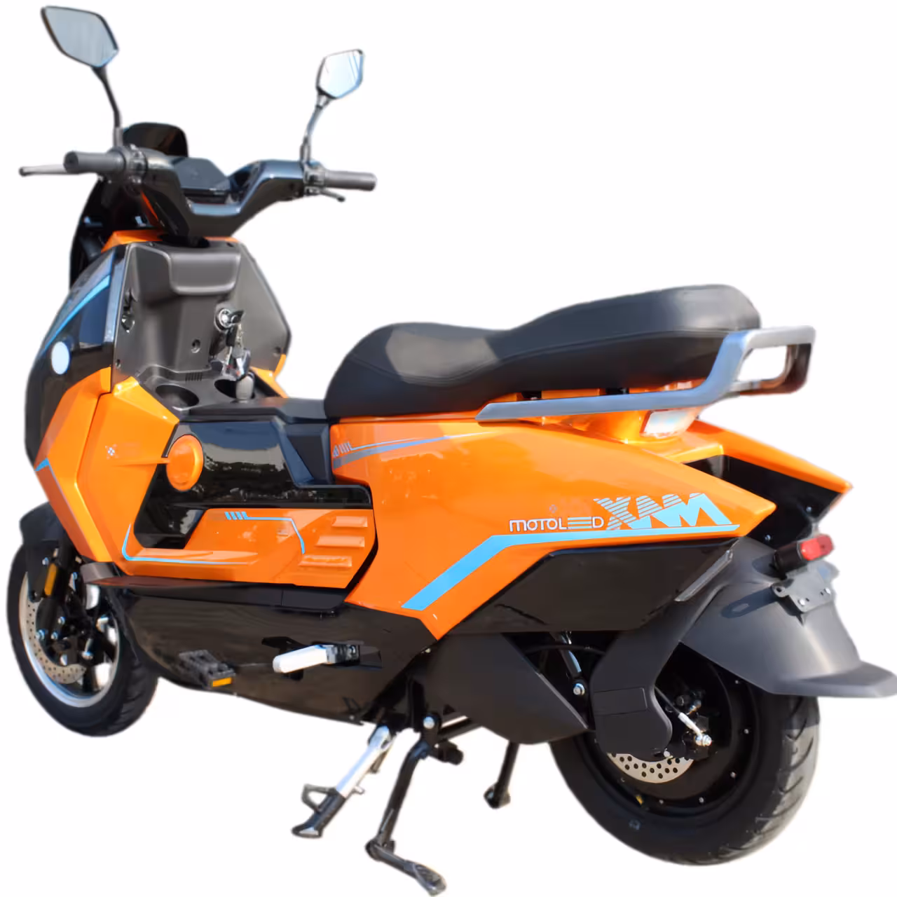 1500W 72V20Ah Electric Scooter Lightweight Adult Dual Disc Brakes Long Range Footrest Design