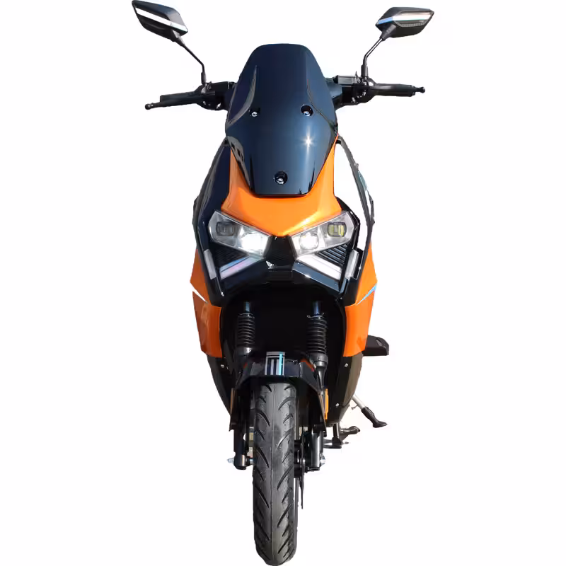 1500W 72V20Ah Electric Scooter Lightweight Adult Dual Disc Brakes Long Range Footrest Design
