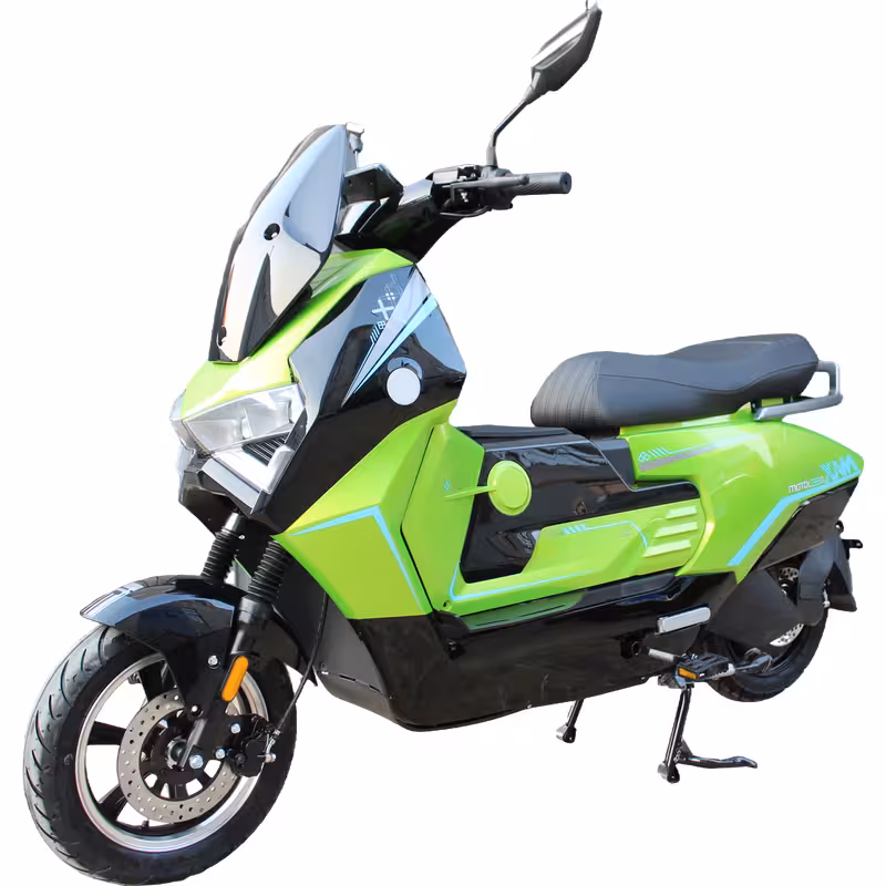 1500W 72V20Ah Electric Scooter Lightweight Adult Dual Disc Brakes Long Range Footrest Design