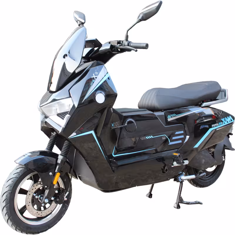 1500W 72V20Ah Electric Scooter Lightweight Adult Dual Disc Brakes Long Range Footrest Design