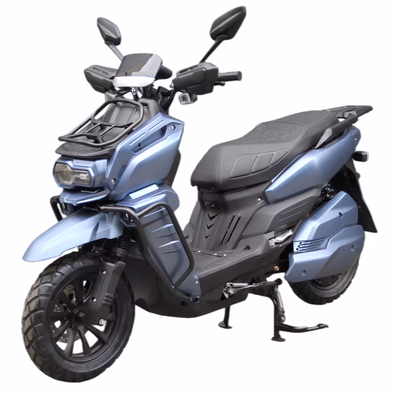 3000W 72V32Ah Electric Motorcycle Scooter Adult Lightweight Dual Disc Brakes Extended Range Footrest
