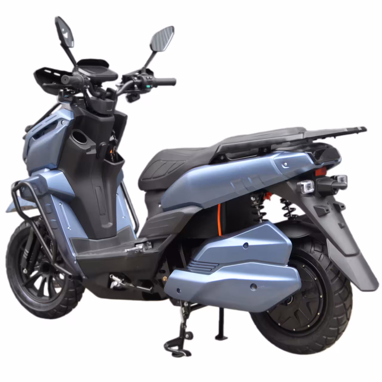 3000W 72V32Ah Electric Motorcycle Scooter Adult Lightweight Dual Disc Brakes Extended Range Footrest