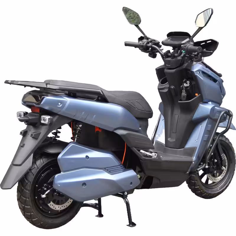 3000W 72V32Ah Electric Motorcycle Scooter Adult Lightweight Dual Disc Brakes Extended Range Footrest
