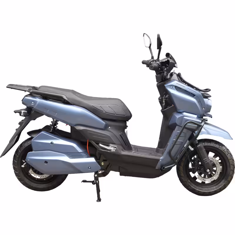 3000W 72V32Ah Electric Motorcycle Scooter Adult Lightweight Dual Disc Brakes Extended Range Footrest