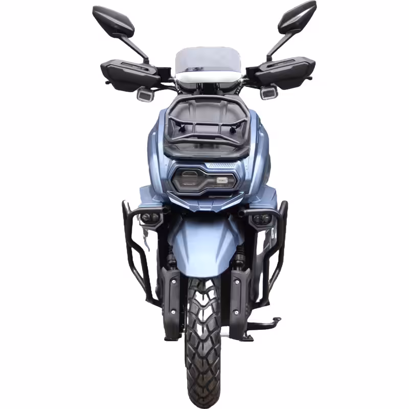 3000W 72V32Ah Electric Motorcycle Scooter Adult Lightweight Dual Disc Brakes Extended Range Footrest