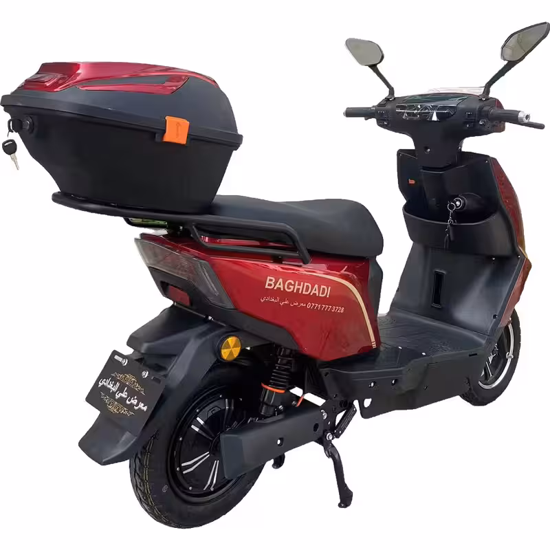 1000W 60/72V 20Ah Adult with Front Disc Rear Drum Brakes 60-70km Long Range 15-20° Climbing Power