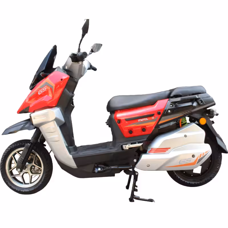 3000W 72V32Ah Electric Scooter Adult Lightweight Dual Disc Brakes Wide Tire Footrest