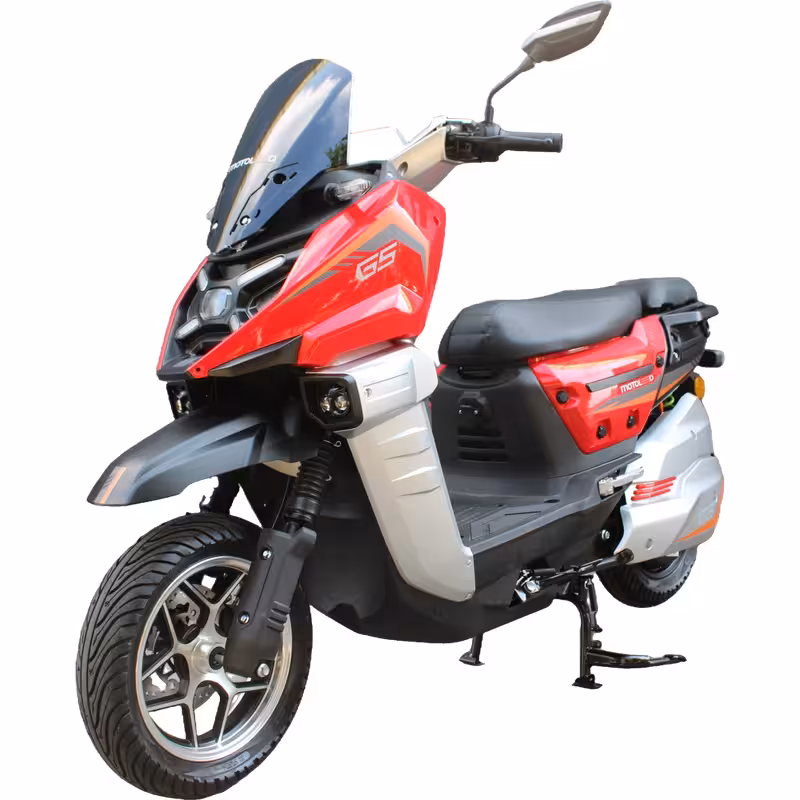 3000W 72V32Ah Electric Scooter Adult Lightweight Dual Disc Brakes Wide Tire Footrest