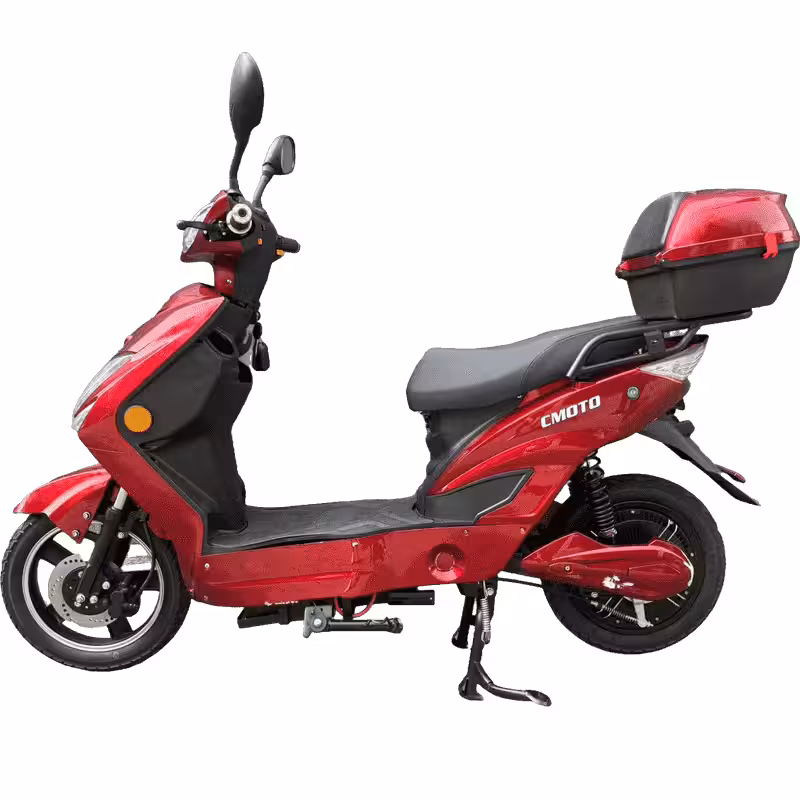 1000W 60V20Ah High Speed 45km/h 2 Wheel Electric Motorcycle Scooter
