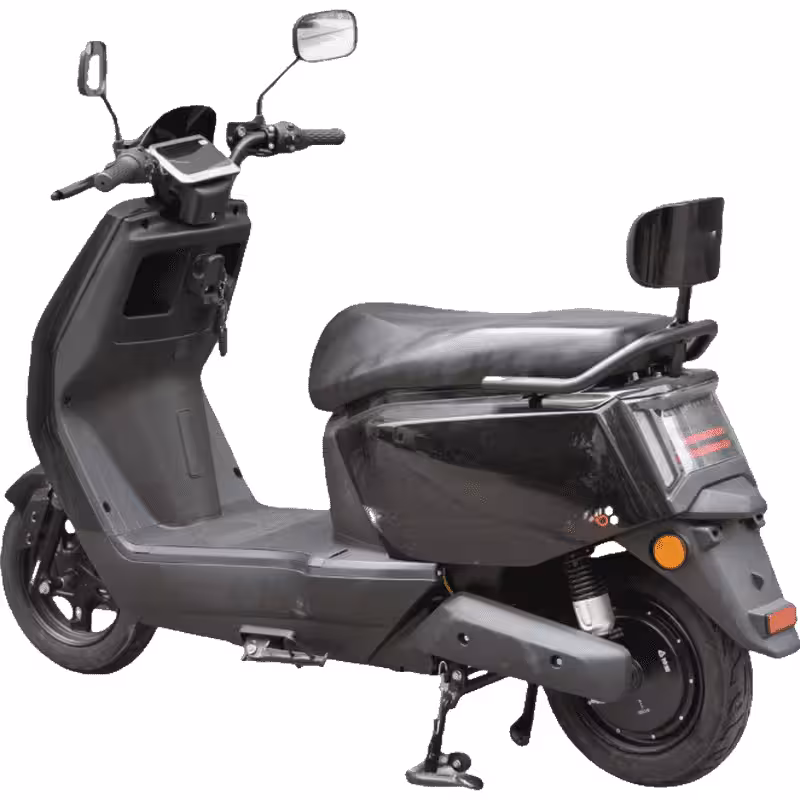 1000W 60V/72V20Ah Lead-Acid Battery Electric Motorcycle 60-70km Range Dual Disc Brakes