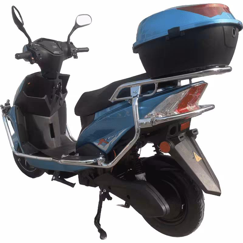 1000W 60V/72V20Ah Dual Voltage Electric Racing ScooterLightweight Adult Front Disc and Rear Drum Brakes