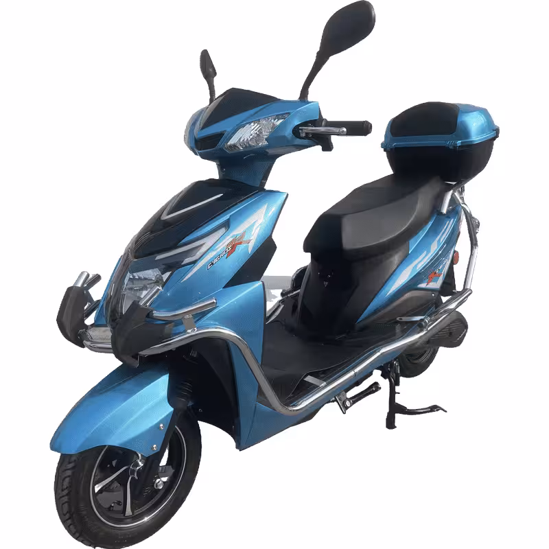 1000W 60V/72V20Ah Dual Voltage Electric Racing ScooterLightweight Adult Front Disc and Rear Drum Brakes